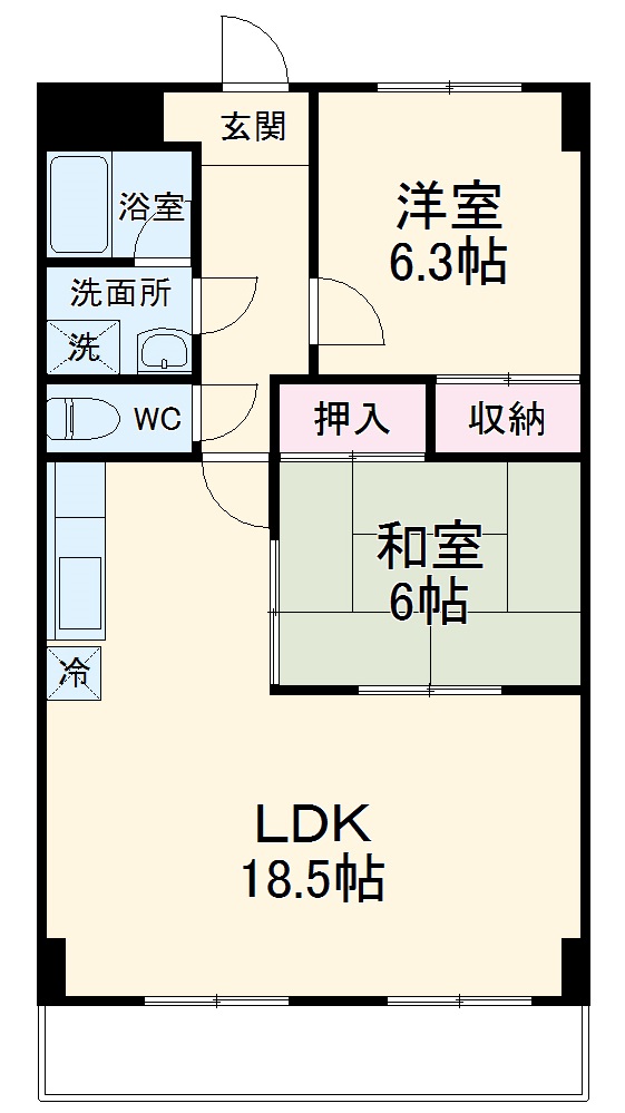 2/30 間取
