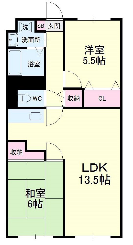 ランドRファーストの間取り