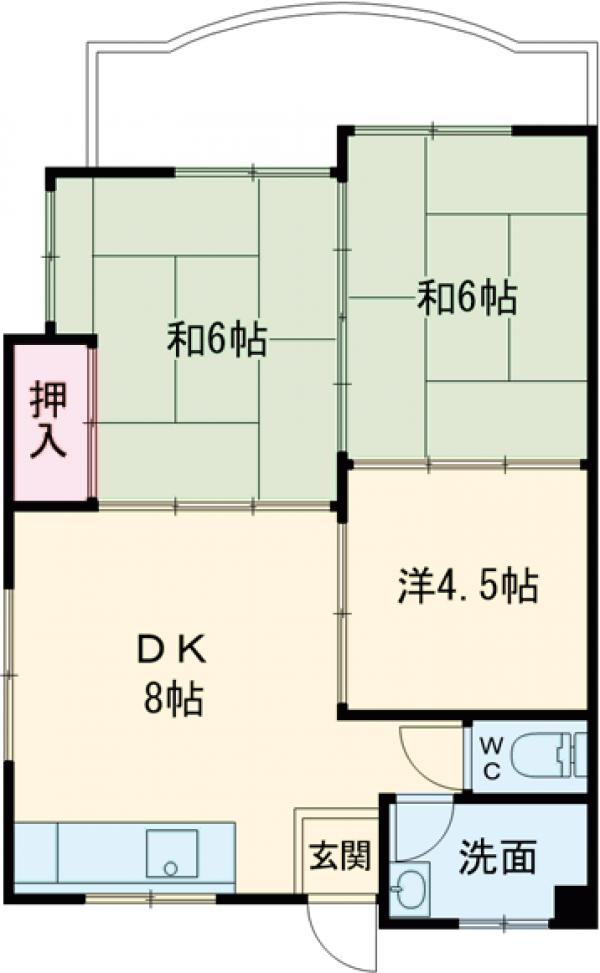 嘉数ビルの間取り