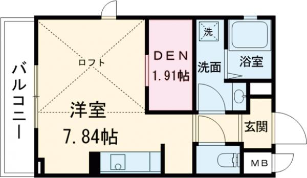 ラフィーネの間取り