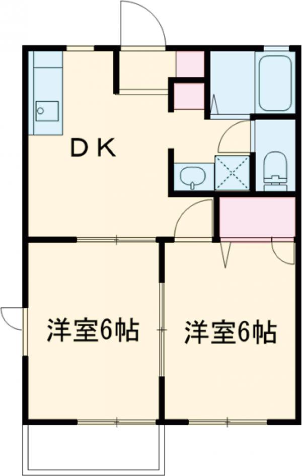 レジデンスみなみGの間取り