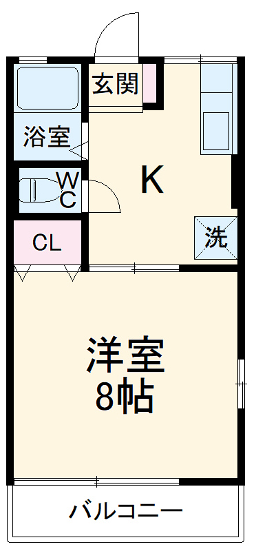 サンフラワーハイツの間取り