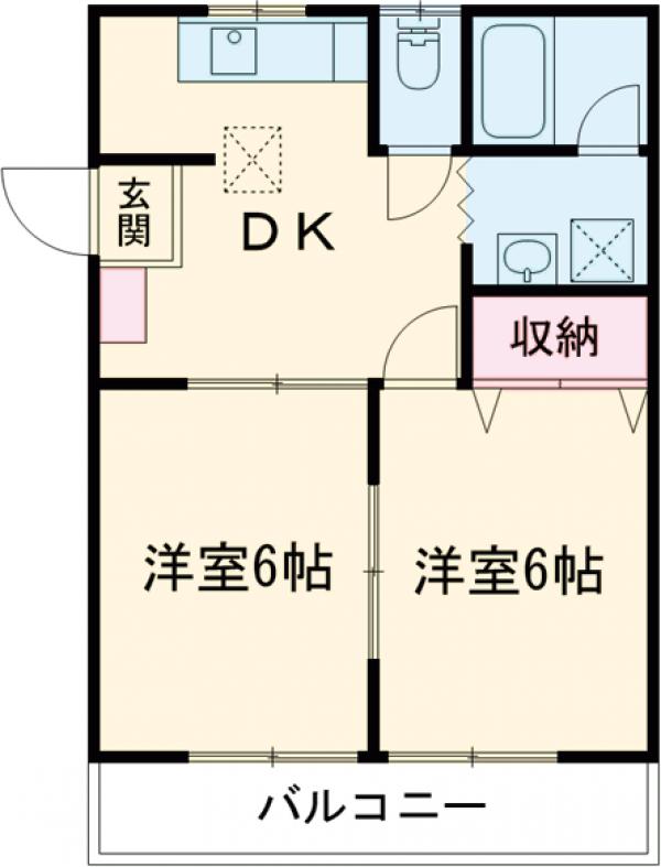 ジュネスコトーPartⅢの間取り