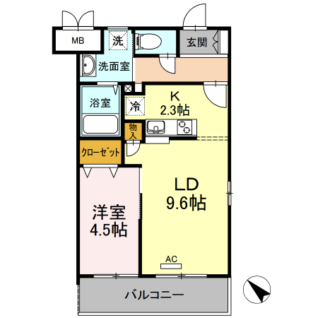 Casa Feliceの間取り
