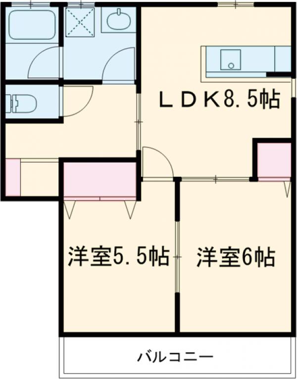 グレイスCの間取り