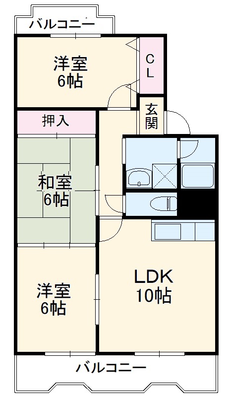 メゾン辻の間取り