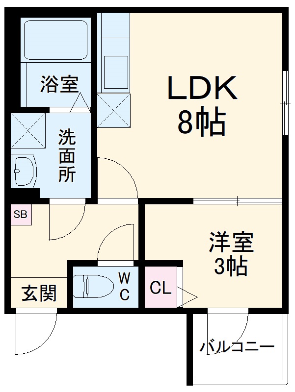 THE HOUSE 与野本町 Blancの間取り