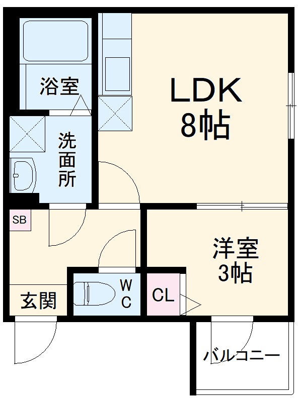 THE HOUSE 与野本町 Blancの間取り