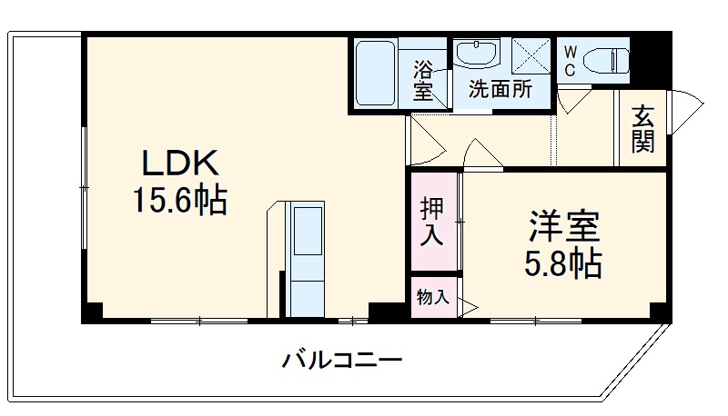 レジデンス南矢島の間取り