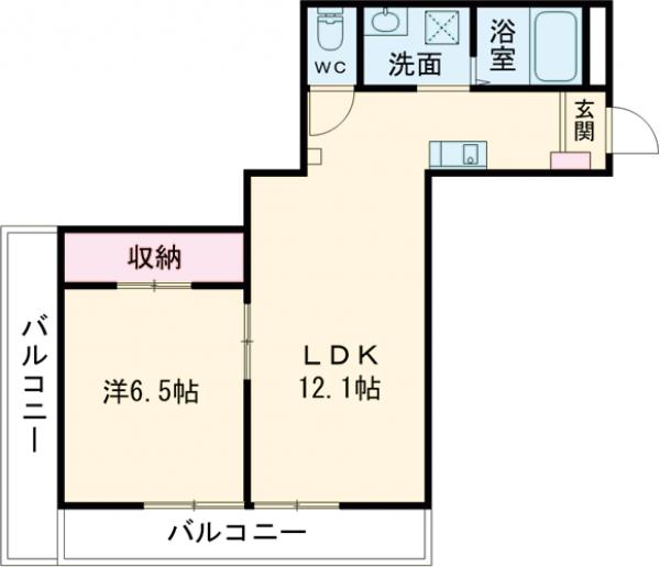 富久ビルの間取り