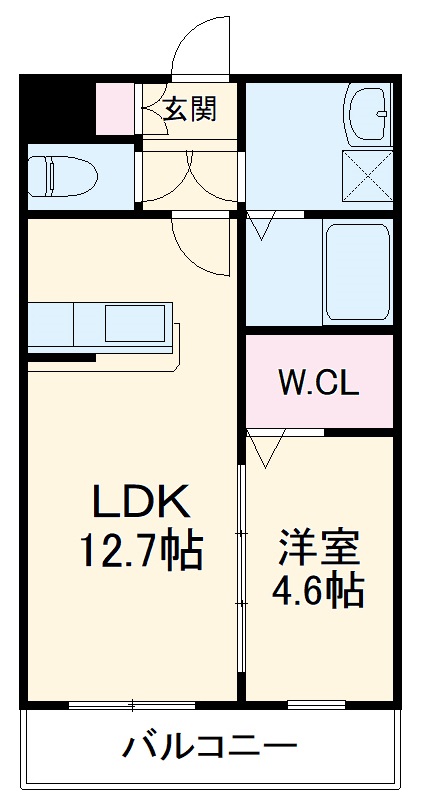 トレンヴィラ北摂の間取り