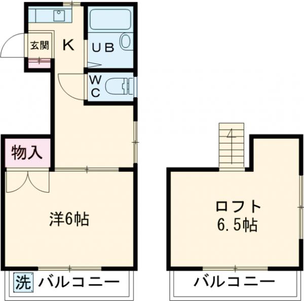 コーポ市瀬NO3の間取り
