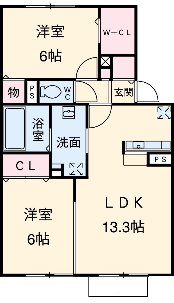 ラパンの間取り