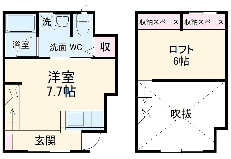 エスプレッソの間取り