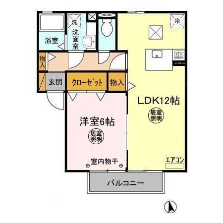 シュプルースの間取り