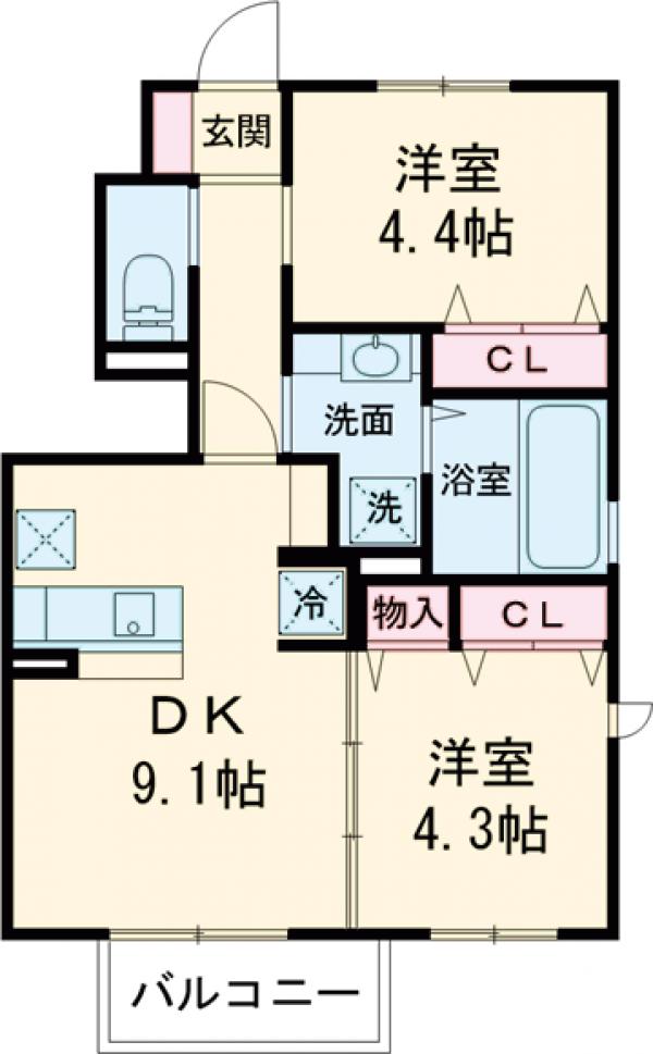 フォルトゥーナの間取り