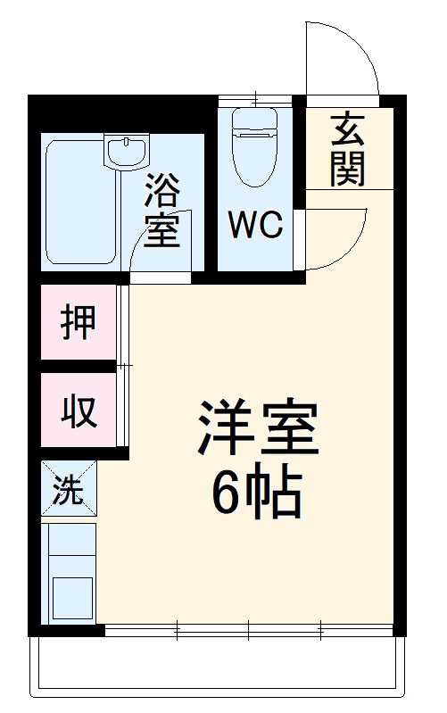 早川グリーンハイツの間取り