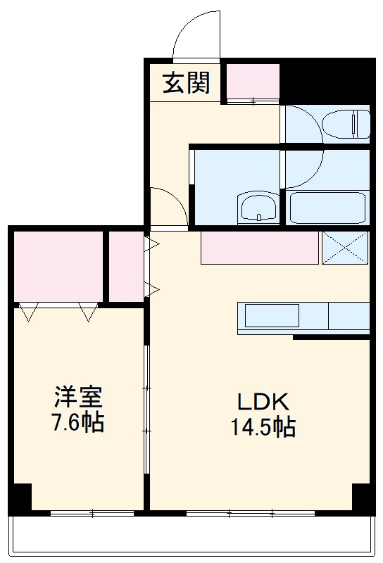 グランテージ東宿郷の間取り