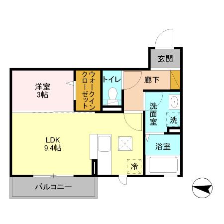 ダイシエルの間取り