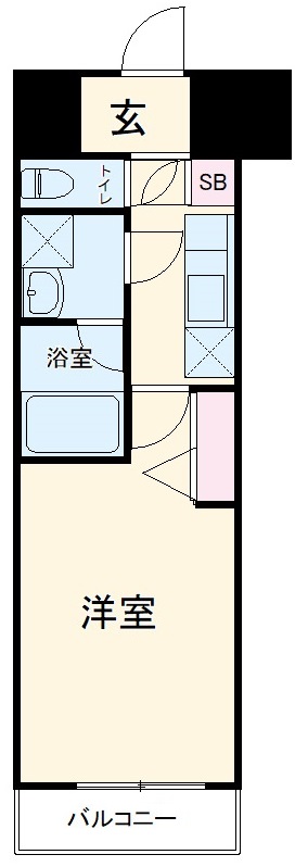メインステージ府中中河原駅前の間取り