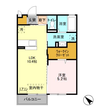 シャンテクレール Iの間取り