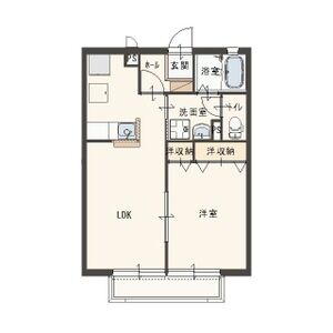 グランリーブル弐番館の間取り