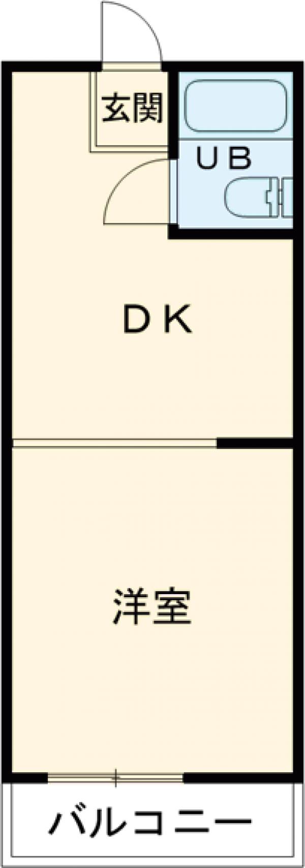 備前ハイツの間取り