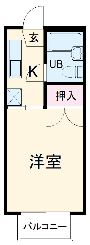 サマックスAの間取り