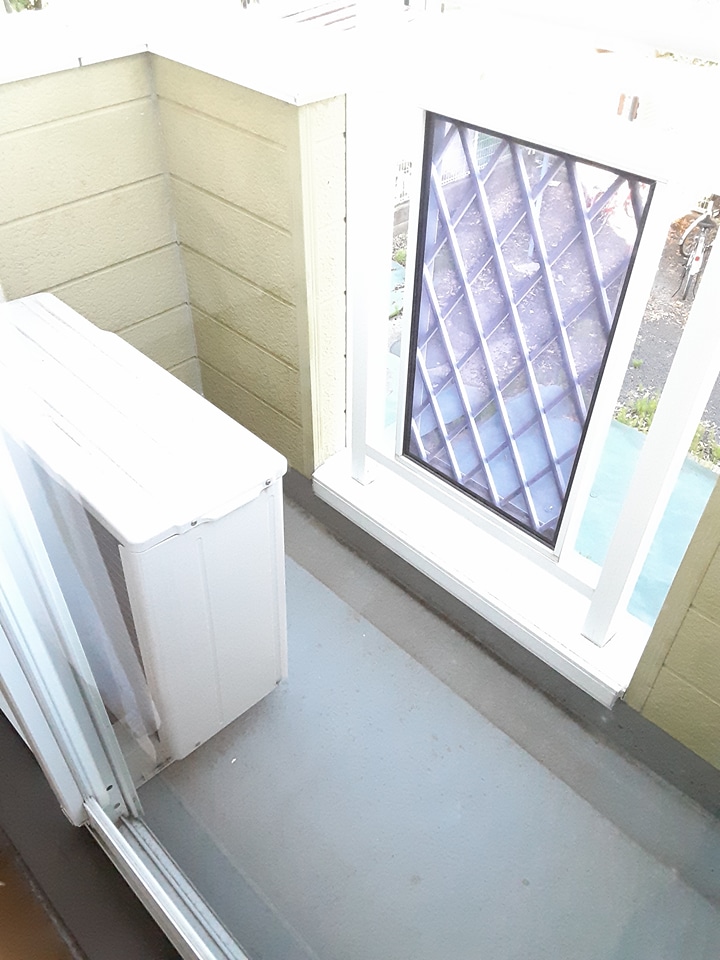 12/30 バルコニー