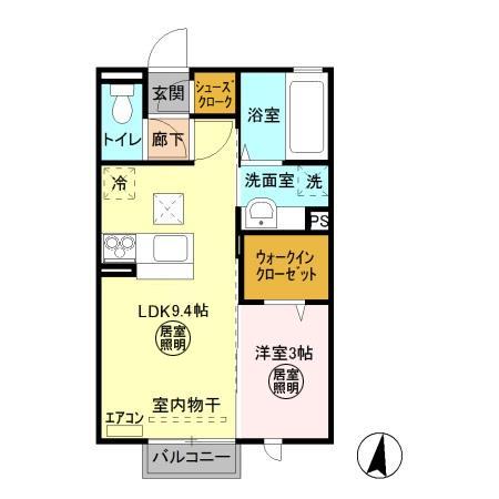 大黒屋 十五番館の間取り