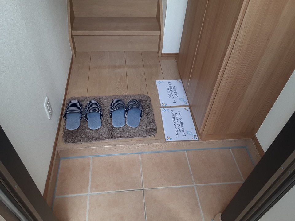 8/28 玄関