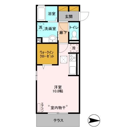 フロンティアSの間取り