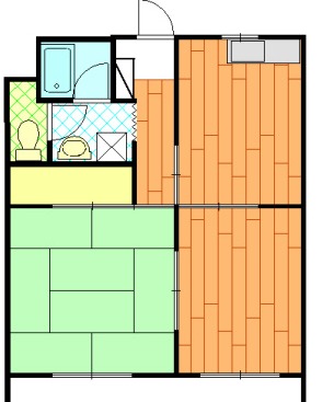 中央ハイツの間取り