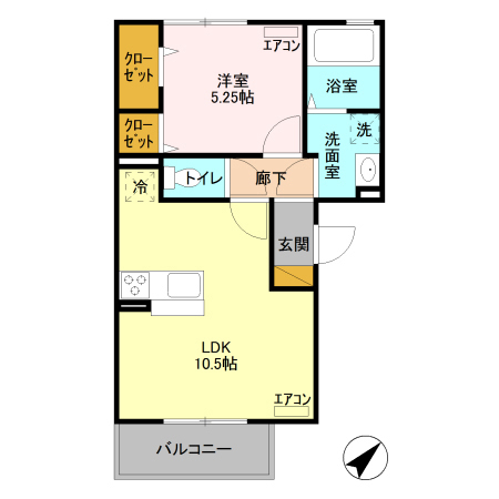 カノンの間取り