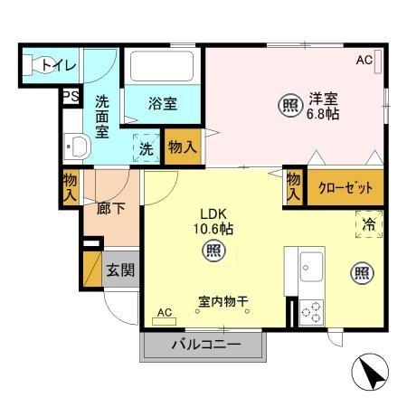 ソラーレの間取り