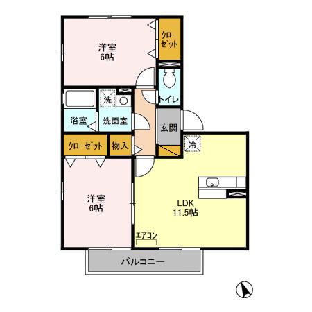 Freyja Bの間取り