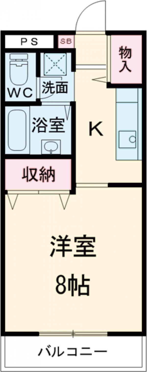 ヴィラエスポワールⅡの間取り