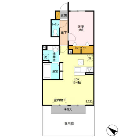 グリーンサイトおおたかの間取り