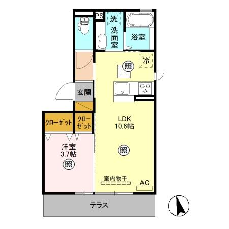 エクセルシオールⅡの間取り