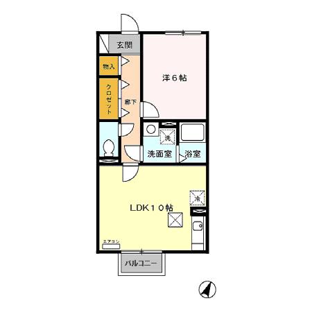 リヴィエールの間取り