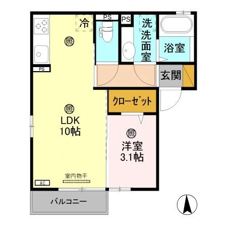 グリーンシティの間取り