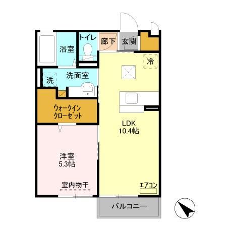 コンフィアンサの間取り