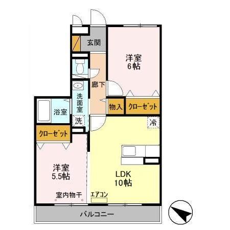 アークトゥルスEASTの間取り