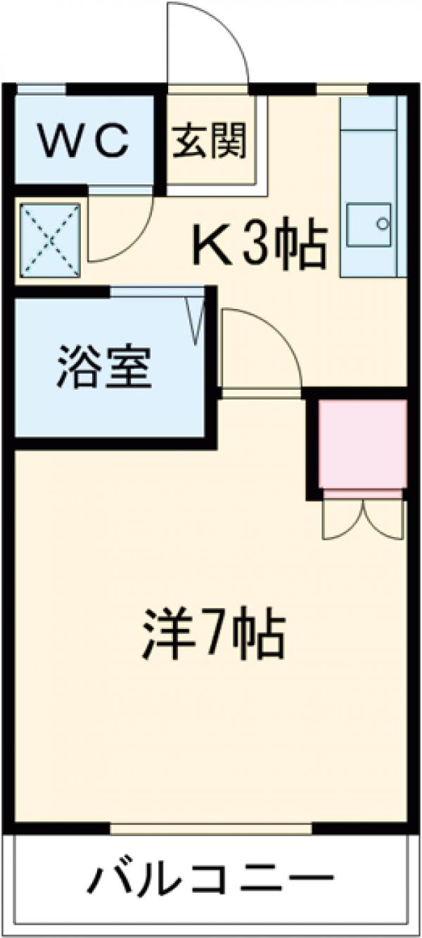 グランデージュフジAの間取り