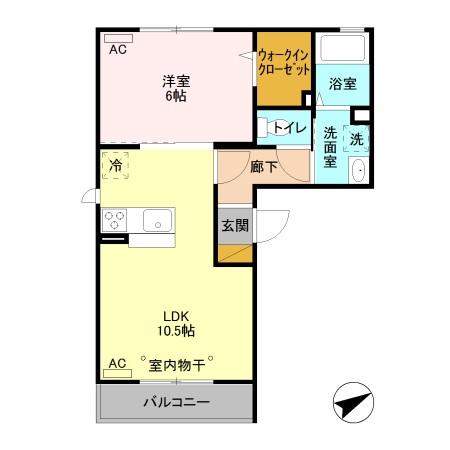 MMD朝倉の間取り