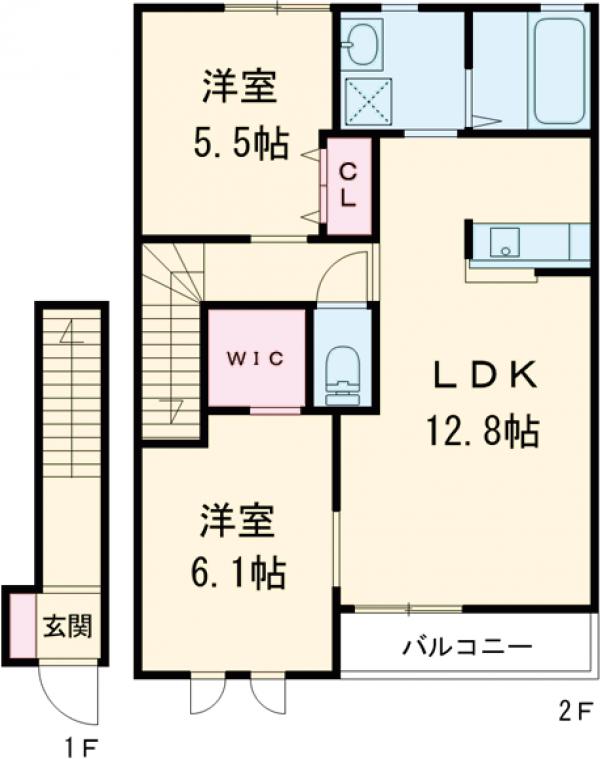 パルティールCの間取り