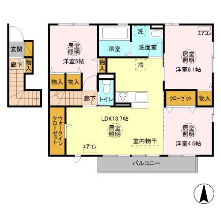 リオンの間取り