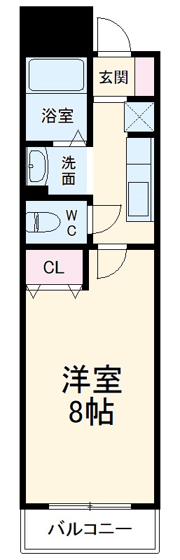 カーサ・ブリランテの間取り
