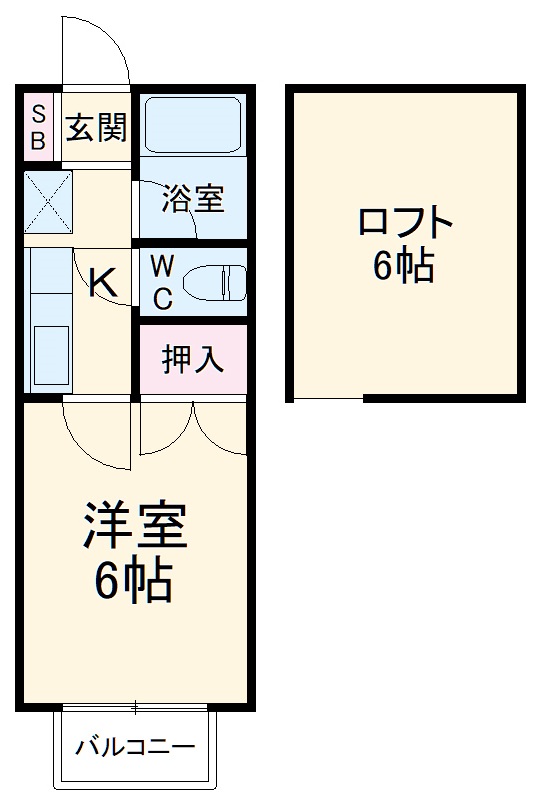 クラシカル吉住の間取り