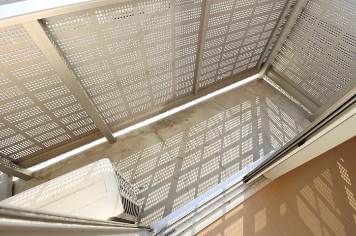 12/23 バルコニー